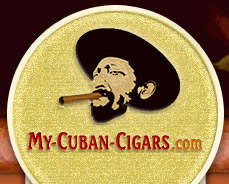 cuban man smokes cigar