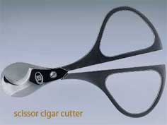the scissor cigar cutter